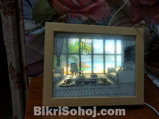 Led Painting Light Decorative Campus